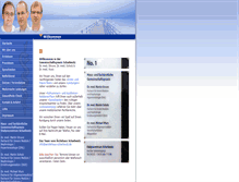 Tablet Screenshot of aerztehaus-scharbeutz.de